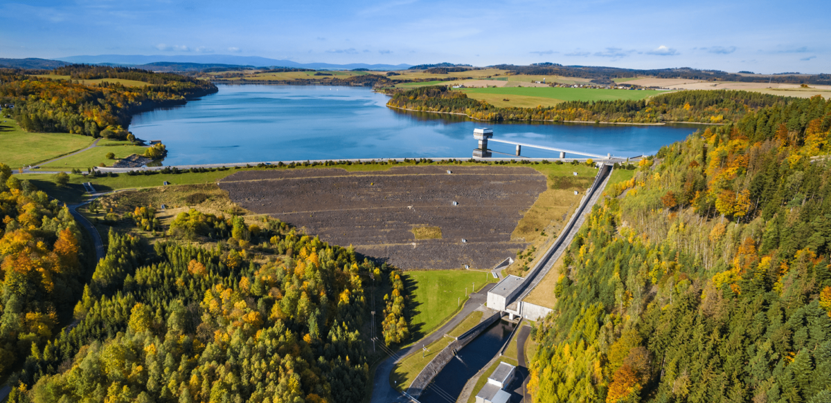 Slezská Harta přehrada