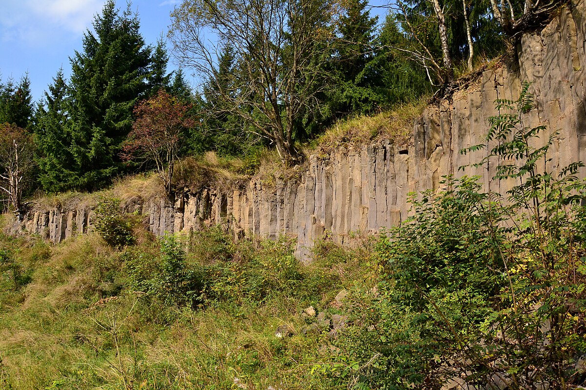 Čedičové varhany u Hlinek