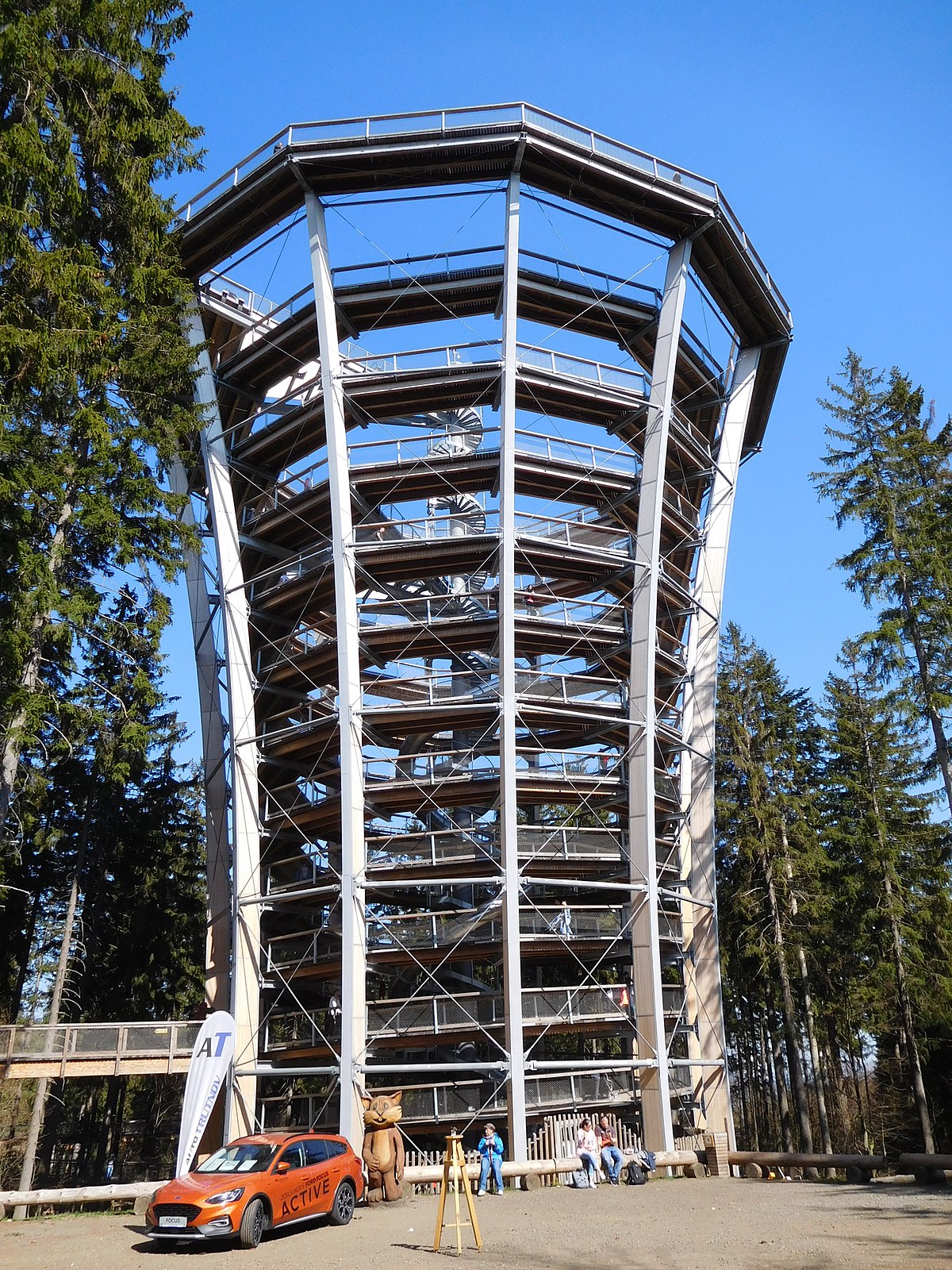 Stezka korunami stromů Krkonoše