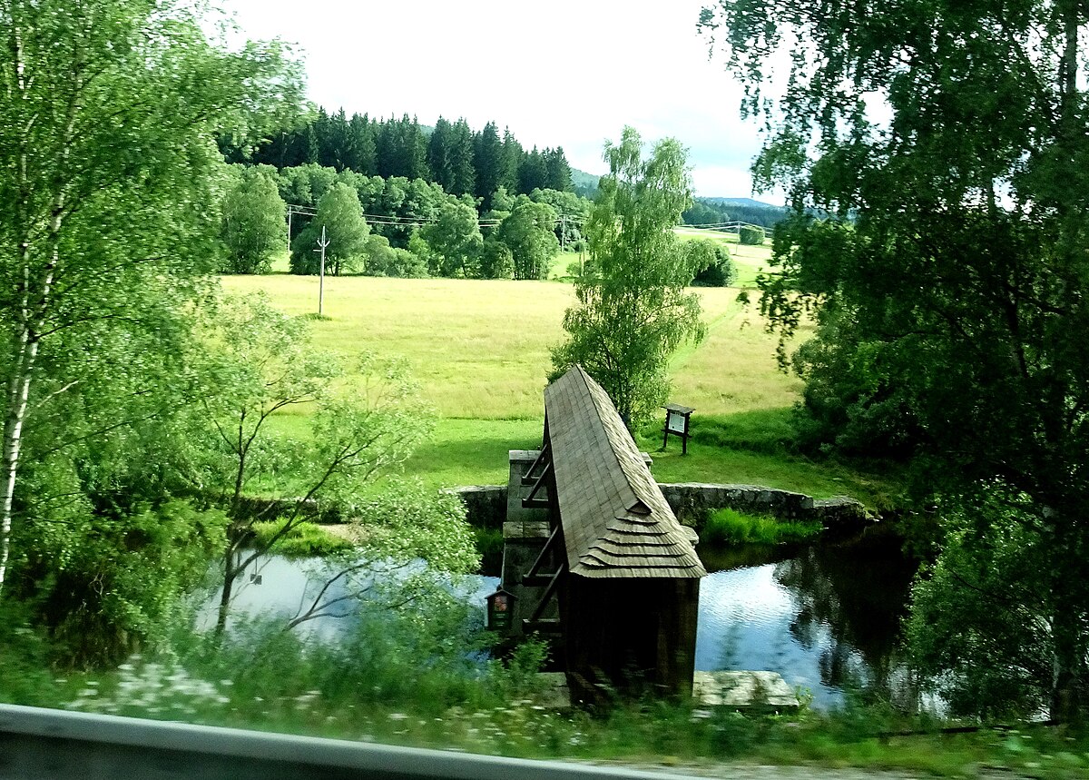 Dřevěný most Lenora